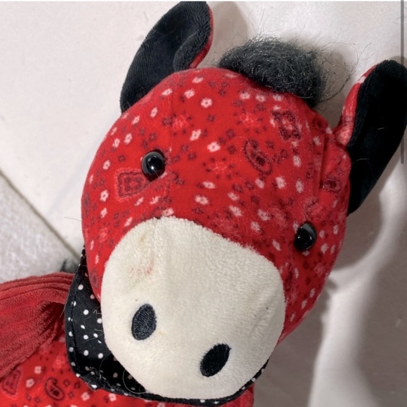 5/$25 Scentsy Bandit the Horse Buddy Red Plush Stuffed Animal - Picture 2 of 13